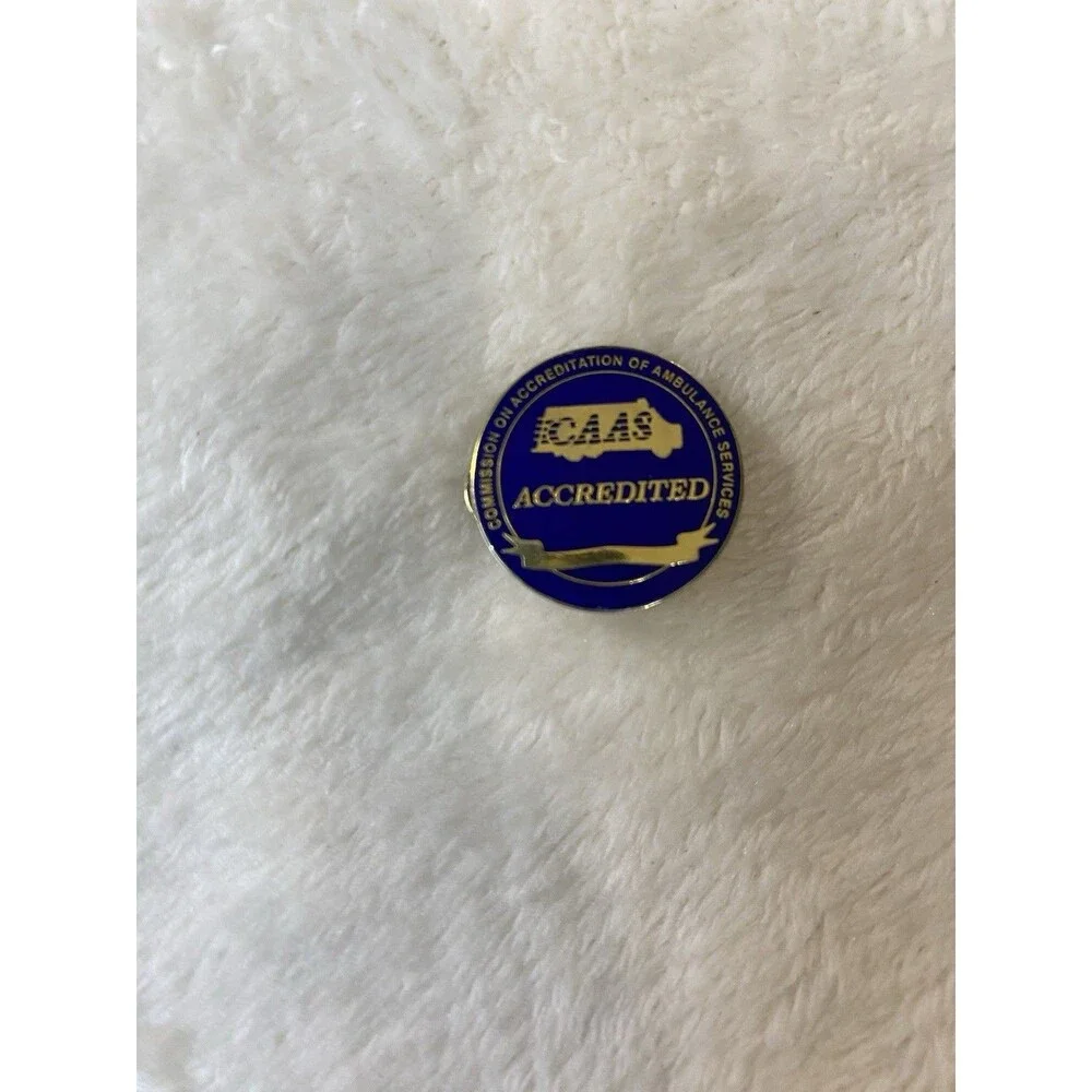 VTG Collectible EMS Pin CAAS Commission on Accreditation of Ambulance Services